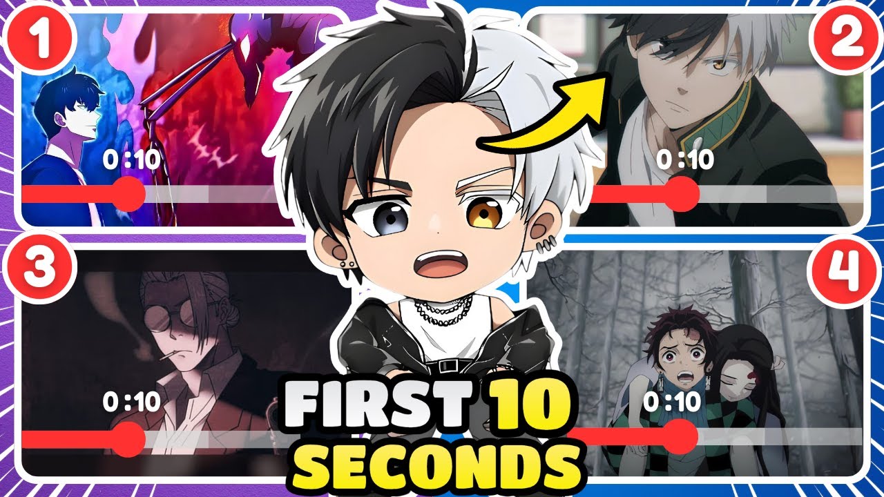 🎥 CAN YOU GUESS THE ANIME BY THE FIRST 10 SECONDS? 🔥🤔 | Anime Quiz!