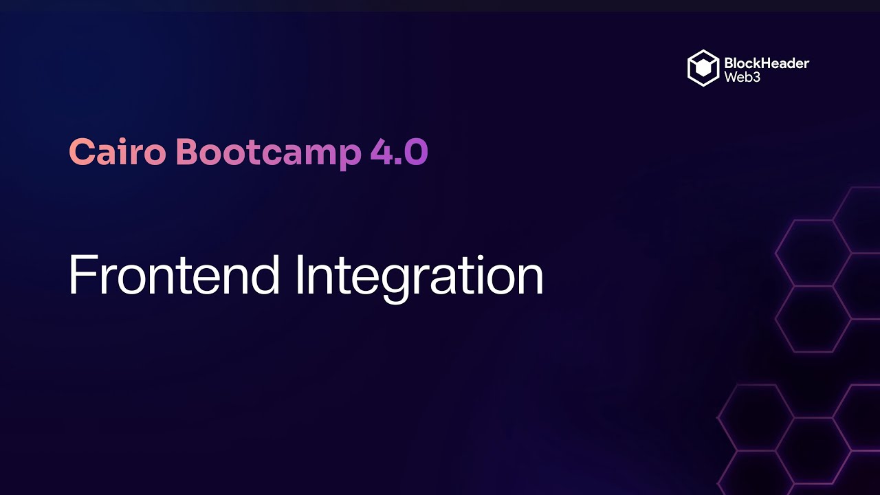Frontend Integration