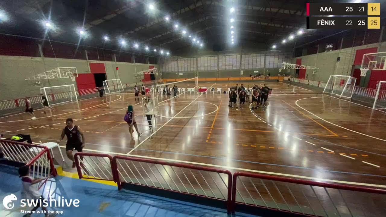 Ao vivo com tecnologia do aplicativo Swish Live
AAA VS FÊNIX