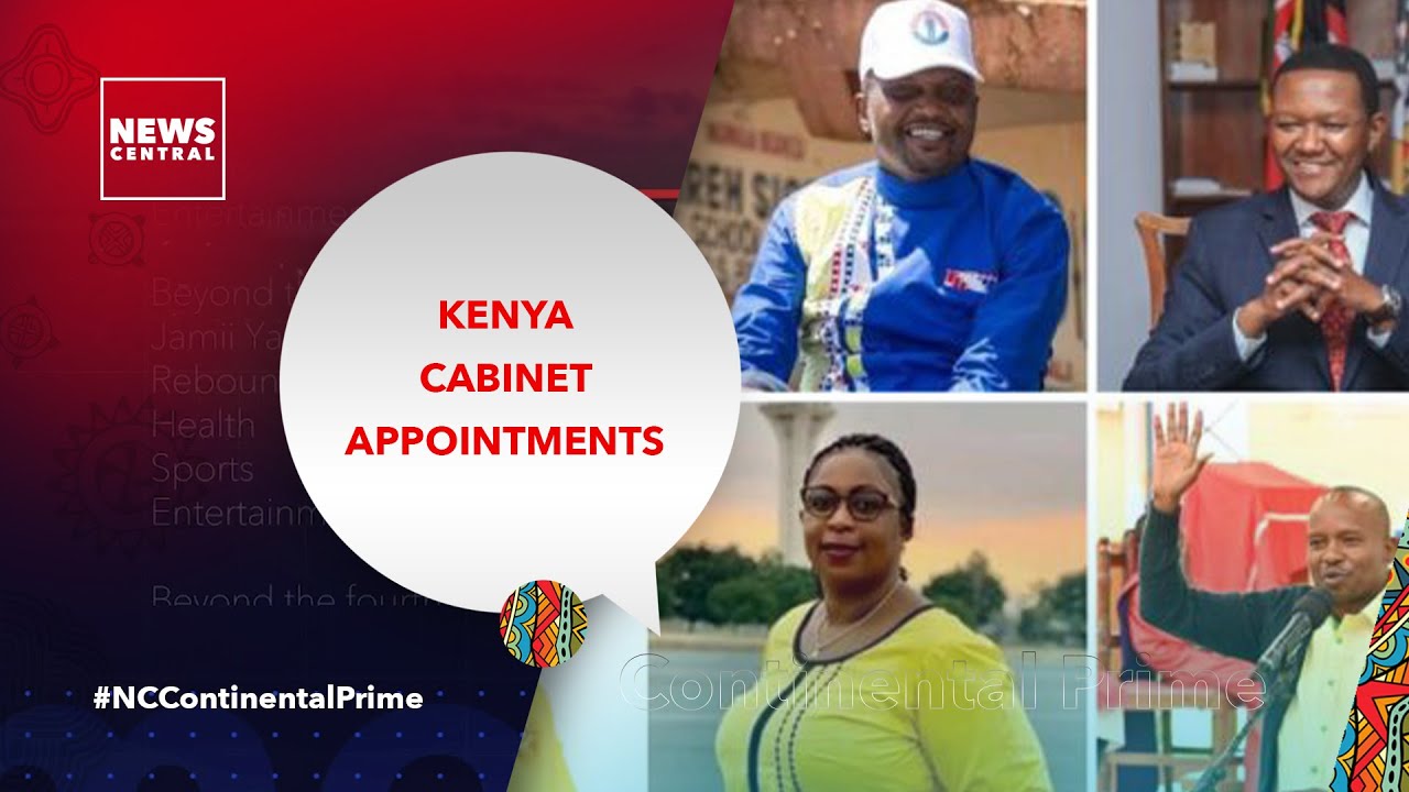 President Ruto Unveils Nominees, Appoints Prime Cabinet Secretary