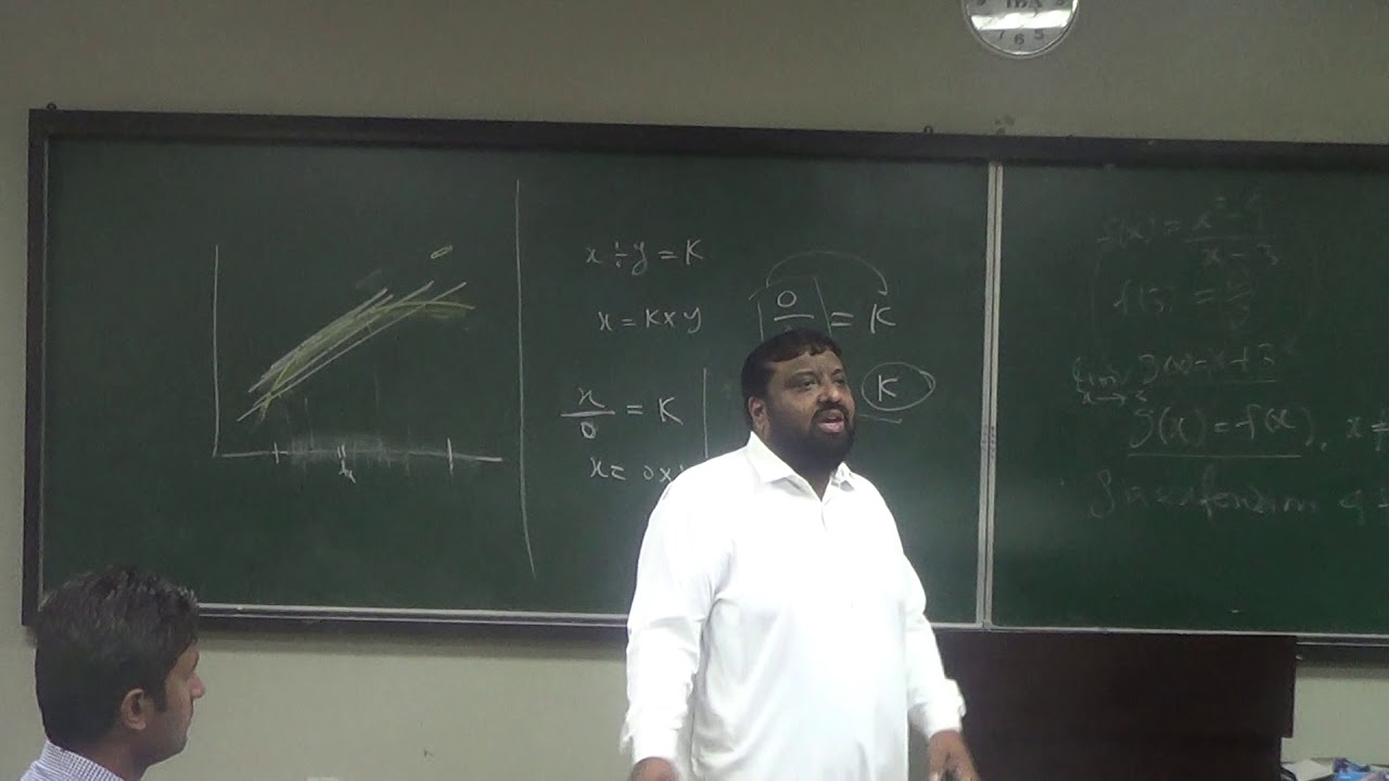 Lecture 28 (Part 3): Indeterminant form, extension of function, derivative definition