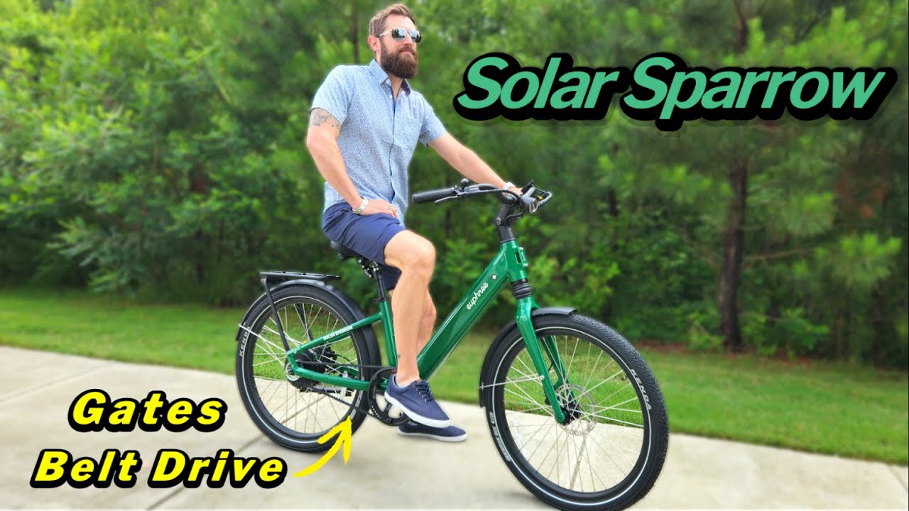 Solar Sparrow: New eBike Design from Euphree