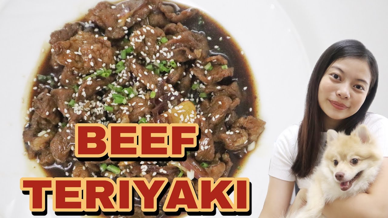 BEEF TERIYAKI | How to make an Easy and Tasty Homemade Beef Teriyaki