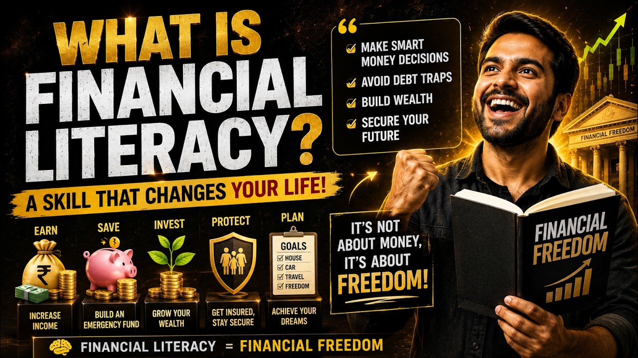 ✅What is financial literacy in hindi || Finance for beginners