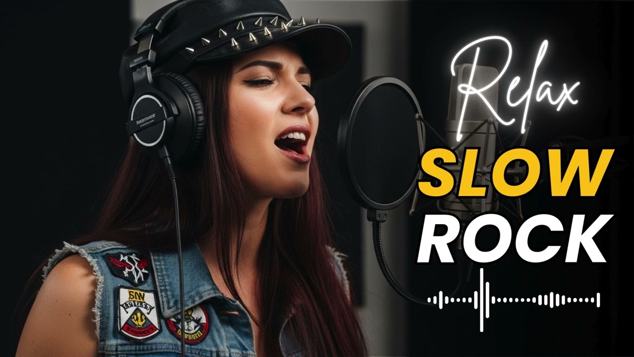 [RELAX Slow Rock Music 🎧] Rainy Horizon Peace | Slow Rock for Stress Relief