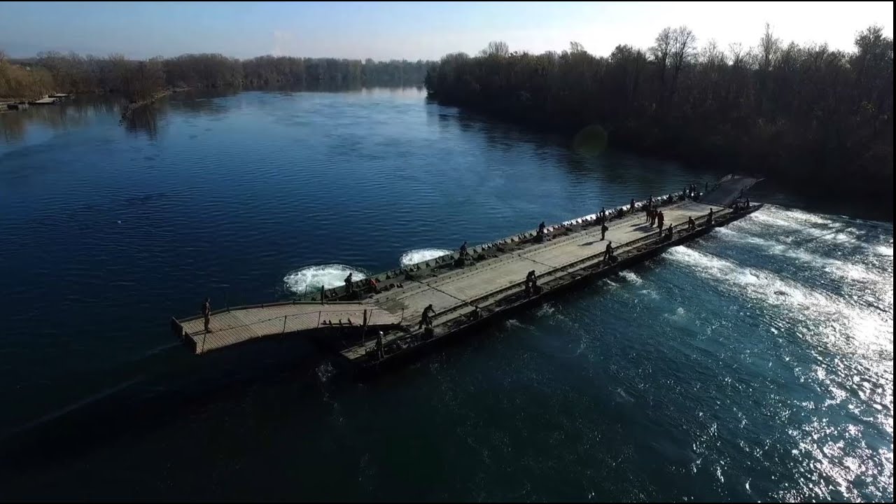 Pont Flottant Motoris&eacute; | Motorized Floating Bridge (PFM) - CNIM 2021