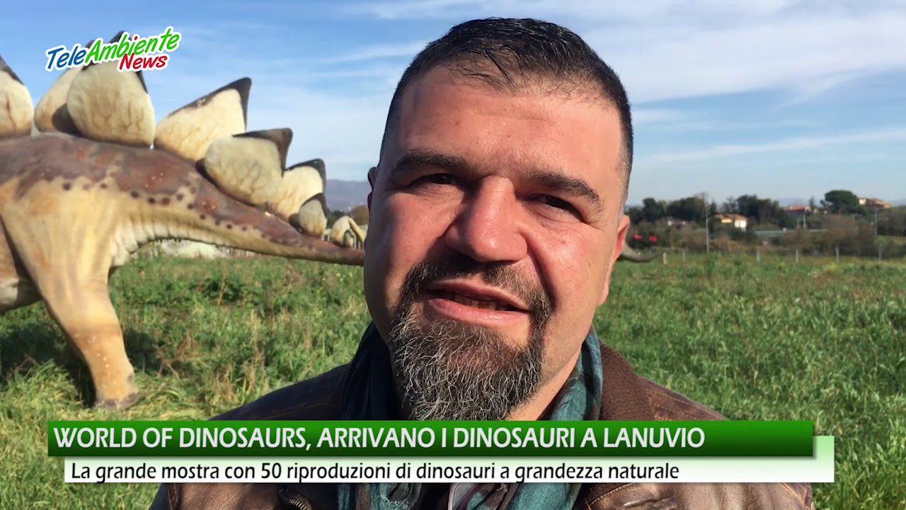 World of dinosaurs, arrivano i dinosauri a Lanuvio
