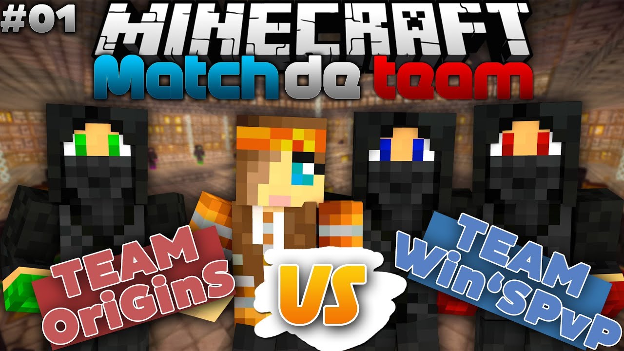 Minecraft - Match de Teams | Win'S PvP - Ep. #1 ! [Fr]
