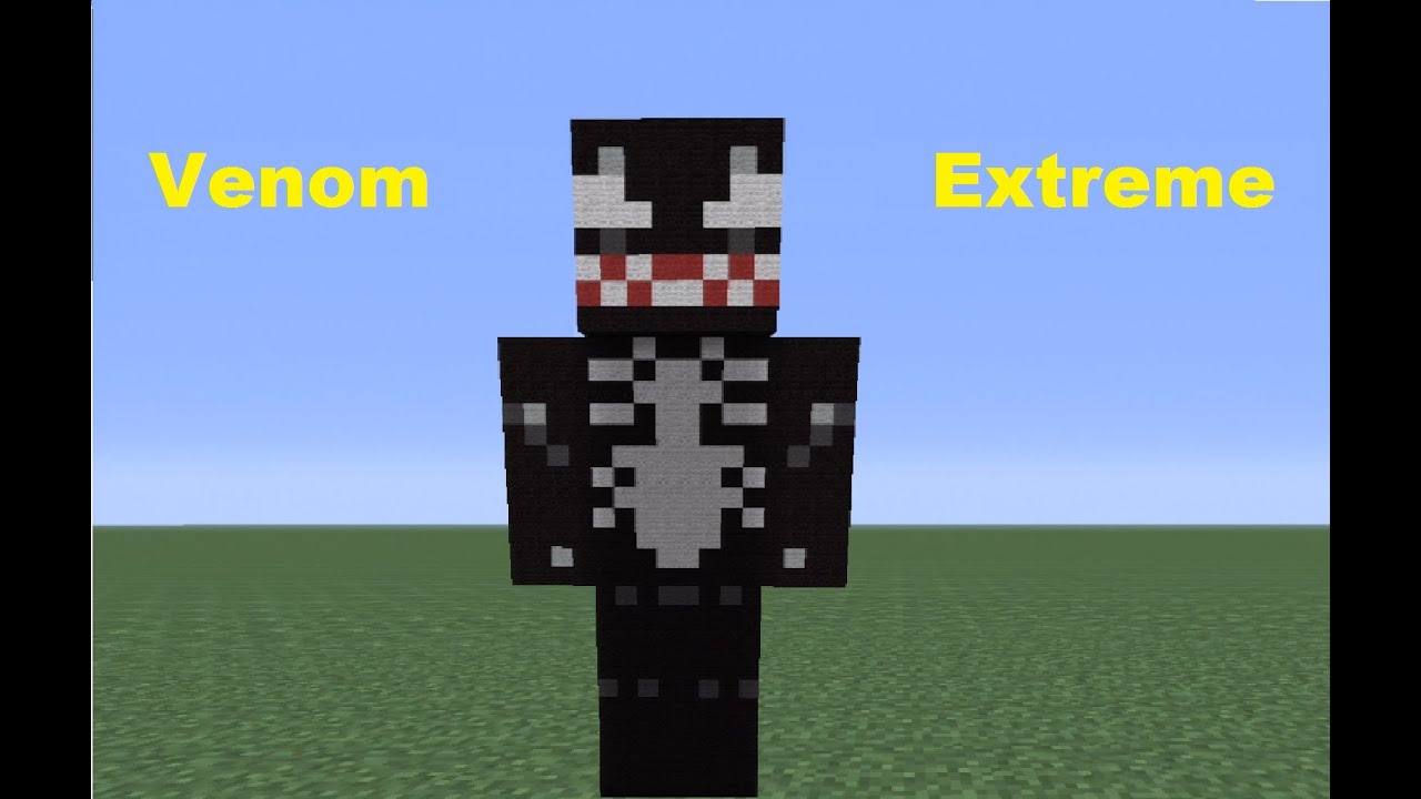 Minecraft 360: How To Make A Venom Extreme Statue