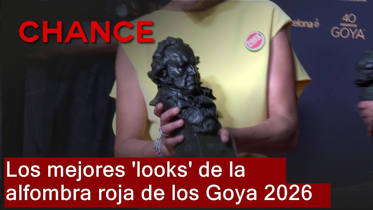 Los mejores 'looks' de la alfombra roja de los Goya 2026