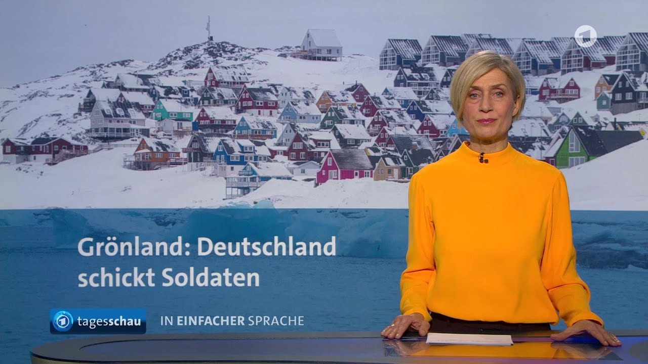 tagesschau in Einfacher Sprache 19:00 Uhr, 15.01.2026