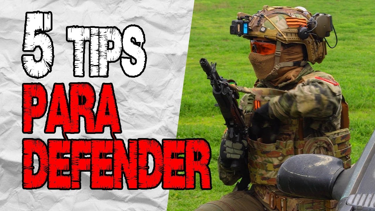 GAMEPLAY 5 CONSEJOS para DEFENDER una posicion en AIRSOFT - AK105 LCT HPA KYTHERA