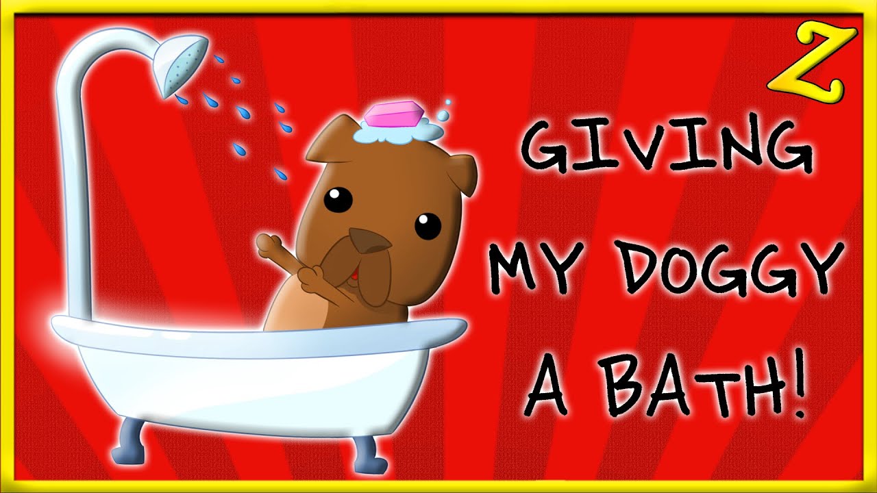 GIVING MY DOGGY A BATH!! | Sunday Stuff #8