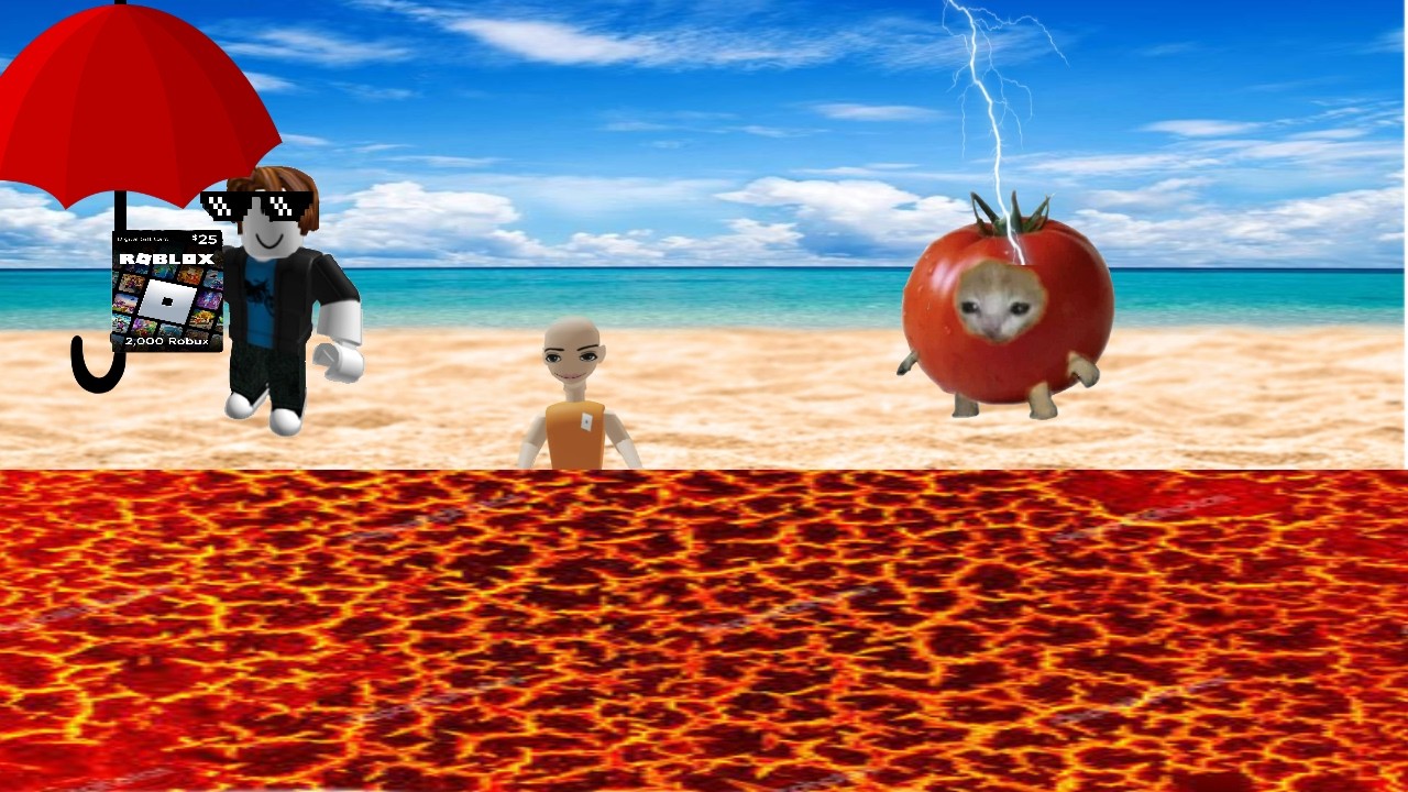 I try to live through 1000 natural disaster once in roblox!