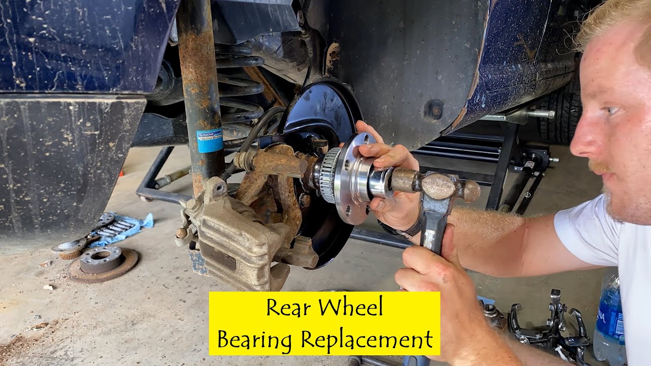 Mk. 4 Volkswagen Jetta - Rear Wheel Bearing Replacement & Drilled/Slotted Brake Rotor Upgrade