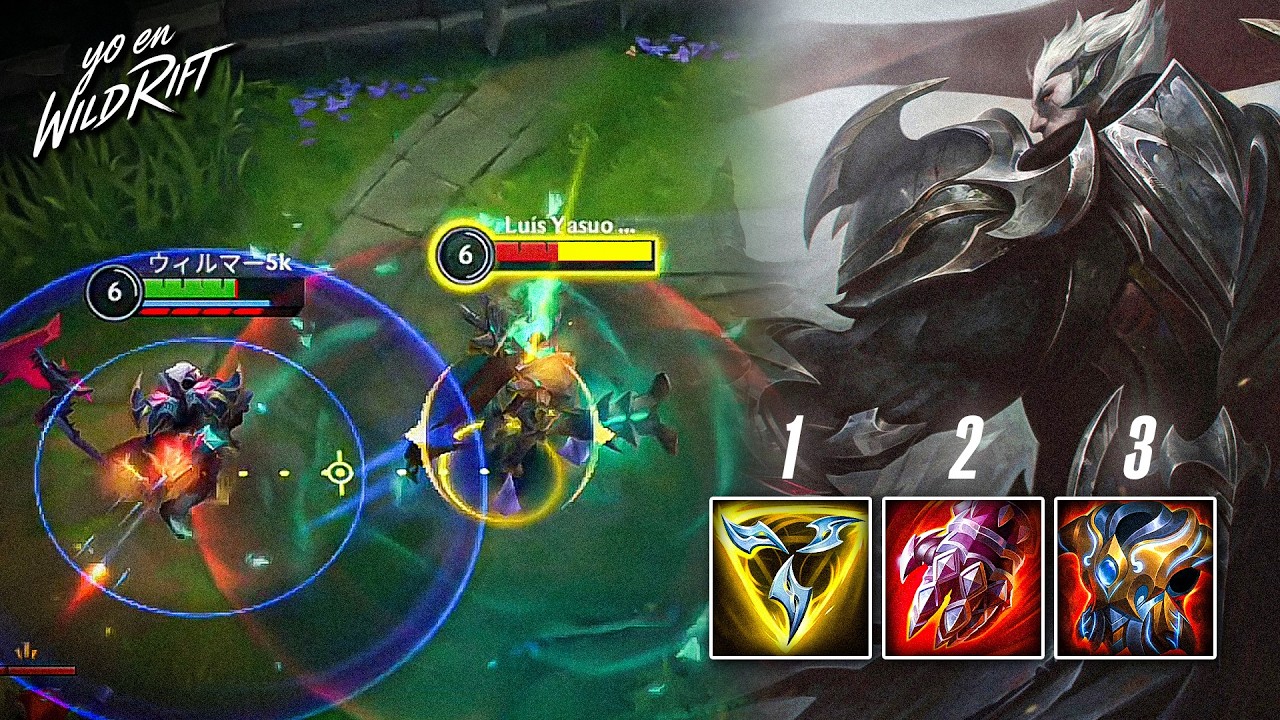 3 Items and Darius Becomes a Beast • (Runes & Build) 🔥 YO en WILD RIFT