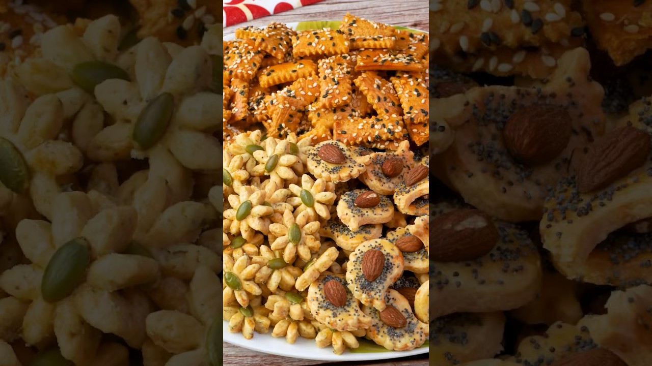 فقيقصات مالحين بثلاثة نكهات #فقيقصات #طبخ #جرب_الوصفة #شهيوات #شهيوات_بلادي