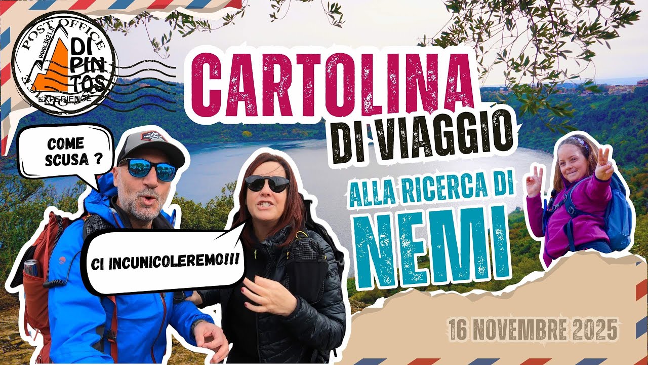 DA GENZANO A NEMI passando per il sentiero degli acquedotti.