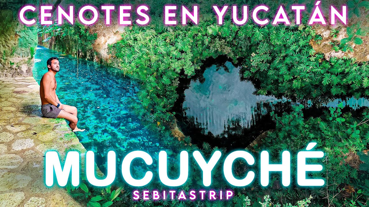 🌎🧜‍♂️CENOTES CERCA de MERIDA! ✅ MUCUYCHÉ + HACIENDA | MUY BARATO! GUÍA COMPLETA por @sebitastrip