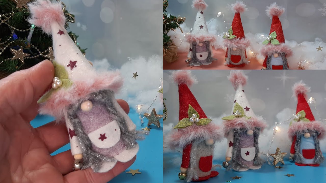 Tutorial gnomi con tappi di sughero e cartoni delle uova
