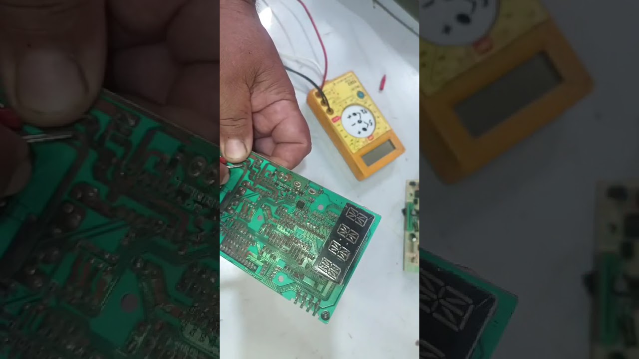 Teste caseiro para placa de micro-ondas