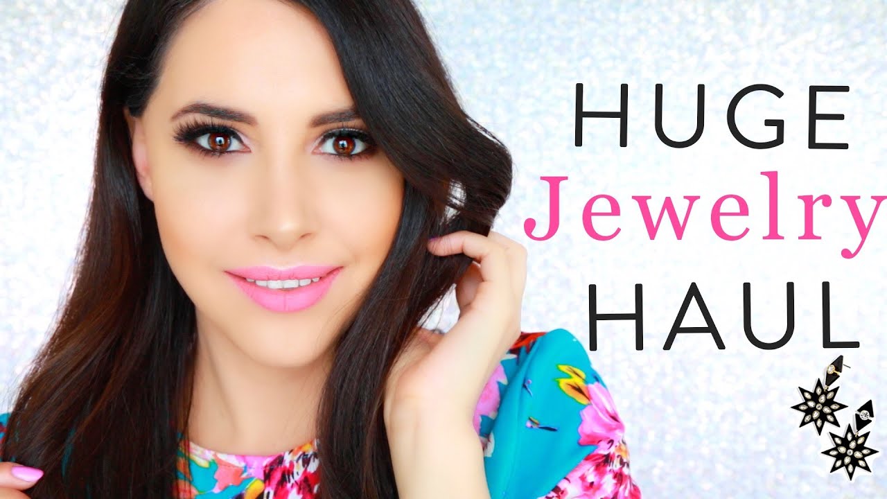 HUGE JEWELRY HAUL: Spring & Summer 2016, Nordstrom + Baublebar Jewelry Collection