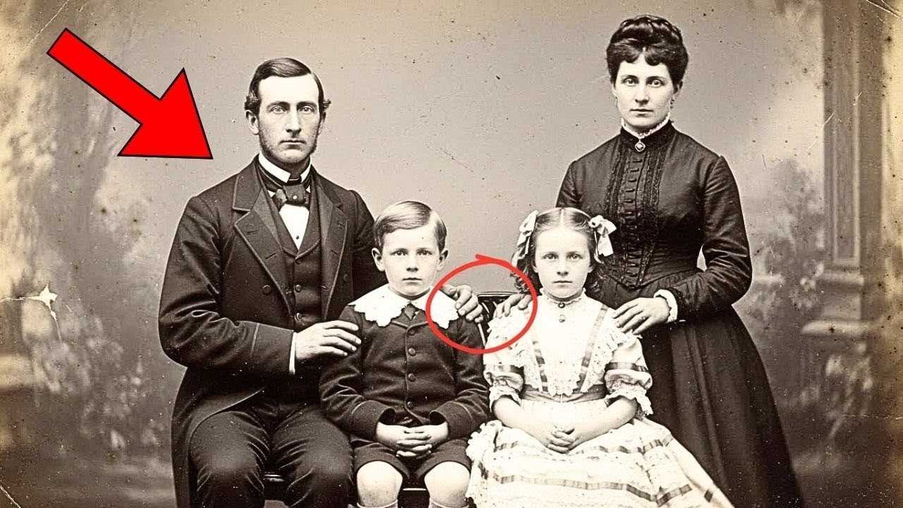 This 1880 Photo of Twins With Their Parents Seemed Adorable — Until Restoration Showed Something Sad