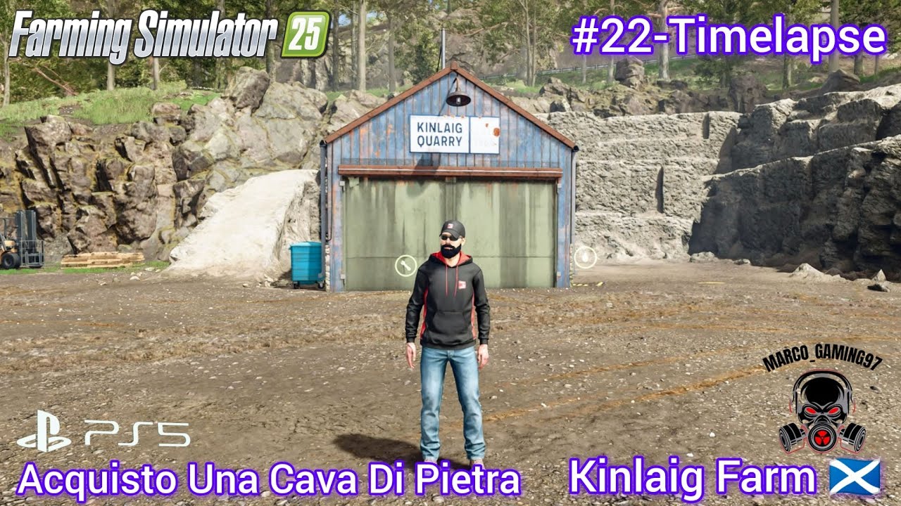 Acquisto Una Cava Di Pietra Kinlaig Farm 🏴󠁧󠁢󠁳󠁣󠁴󠁿 Farming Simulator25 #22-Timelapse Piattaforma PS5 
