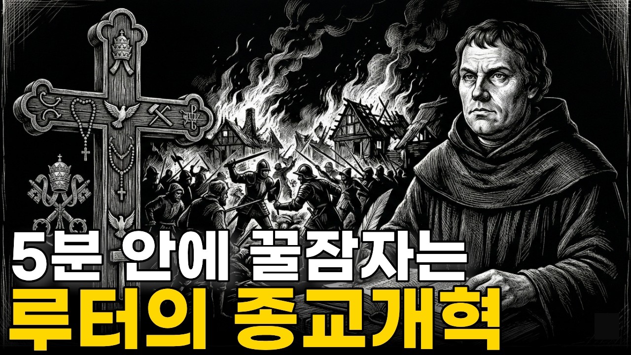 🌙들으면서 주무세요: 루터와 종교개혁 l 신의 이름으로 쓴 장부 l 고독한 수도사가 신의 대리인들을 저격한 이유