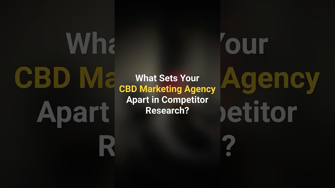 CBD Marketing Isn&rsquo;t Guesswork | Strategic Spy System Explained | #cannabisadvertising #cbdmarketing