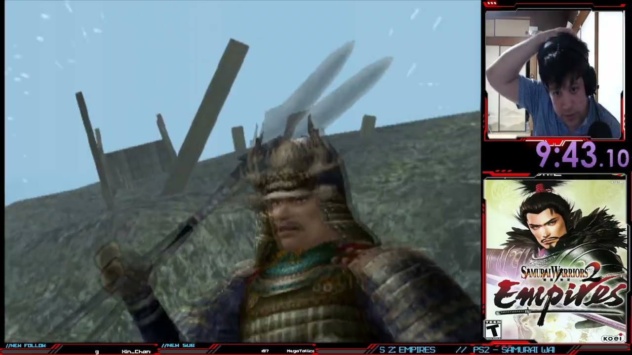 (PS2) Samurai Warriors 2: Empires - Unification of Kyushu Normal New Game+ Speedrun in 14:30 WR