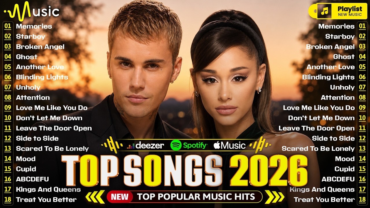 Billboard Hot 100 💥 Adele, Dua Lipa, The Weeknd, Ed Sheeran, Bruno Mars, Selena Gomez, Maroon 5