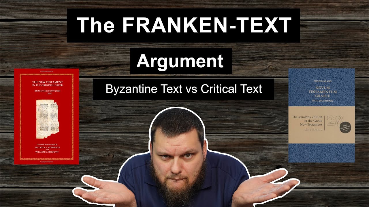 FRANKEN TEXT readings in the Modern CRITICAL TEXT! #TextualCriticism #ByzantineText