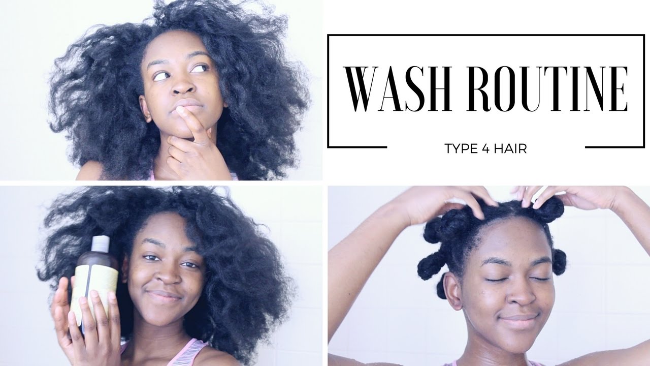 My 4C Hair WASH DAY Routine