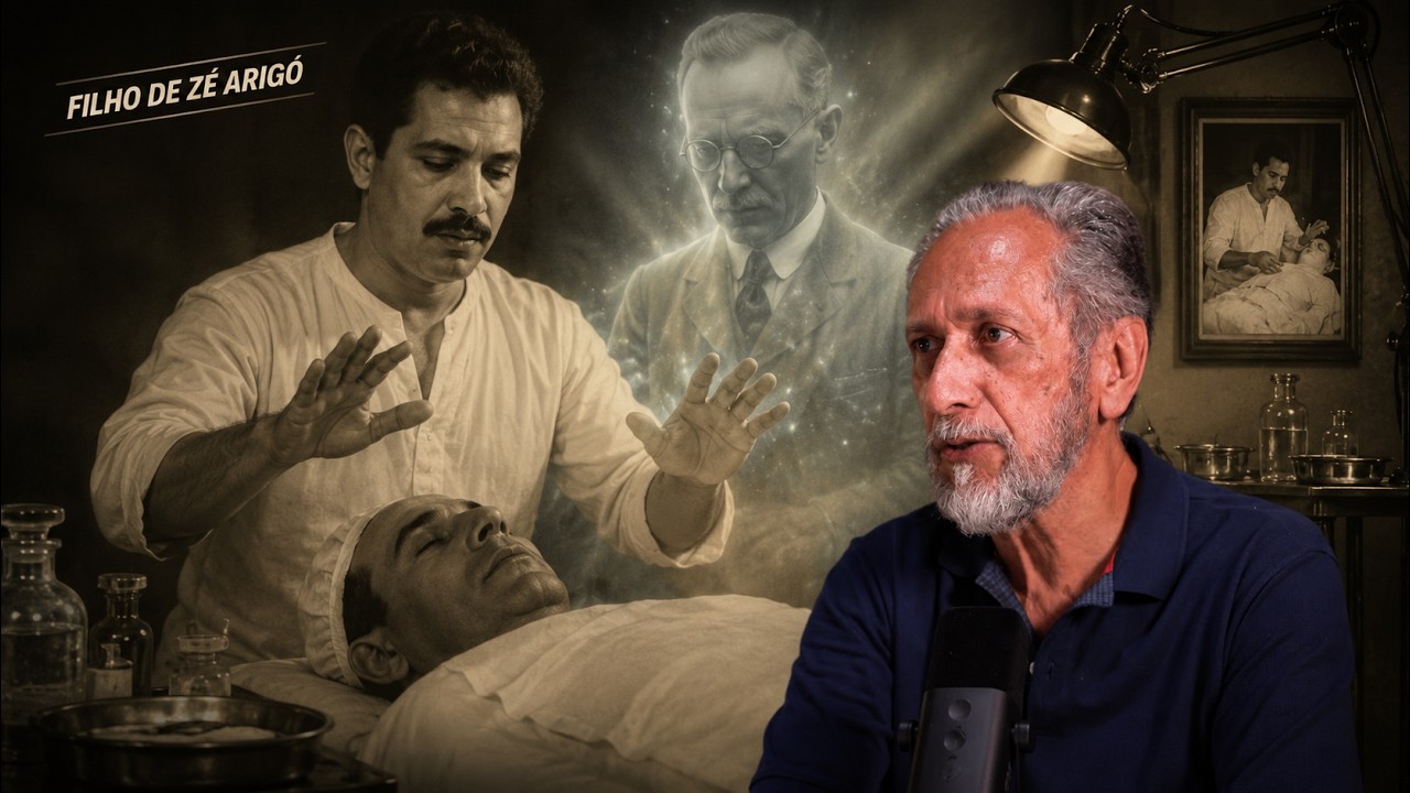 ZÉ ARIGÓ E SUAS CIRURGIAS ESPIRITUAIS - SIDNEY FREITAS FILHO DE ARIGÓ Podcast Portal Reação #14