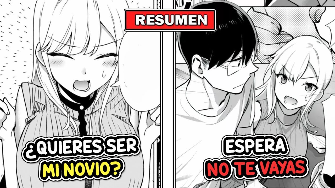 💔Una CHICA HERMOSA ME OBLIGA a SER SU NOVIO APESAR de que LA RECHACE😢| Resumen Manga