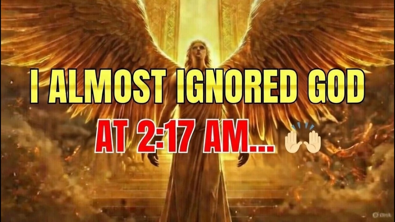 Ignoring God's Voice Almost Cost Everything... Don't Make This Mistake!