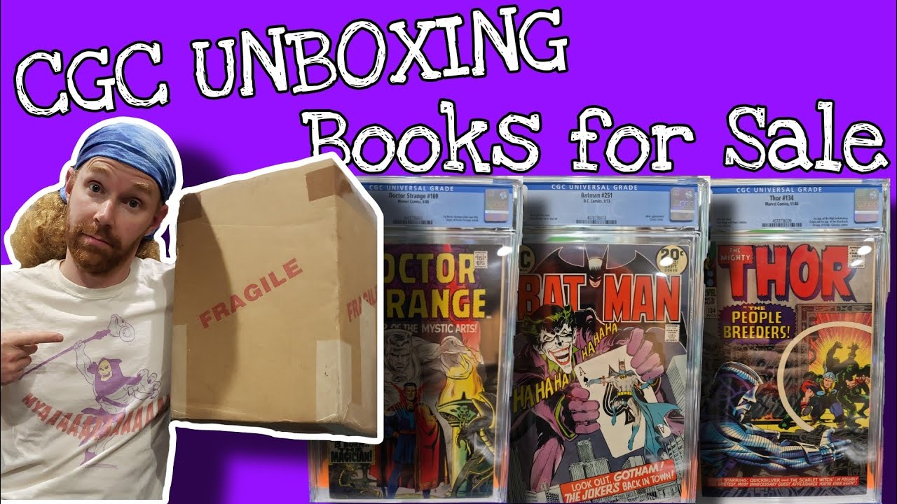 CGC Unboxing Silver and Bronze Keys