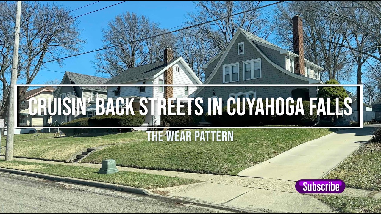 Cruisin Back Streets, Cuyahoga Falls, Ohio. 4K POV. March 8, 2026.  |  The Wear Pattern.