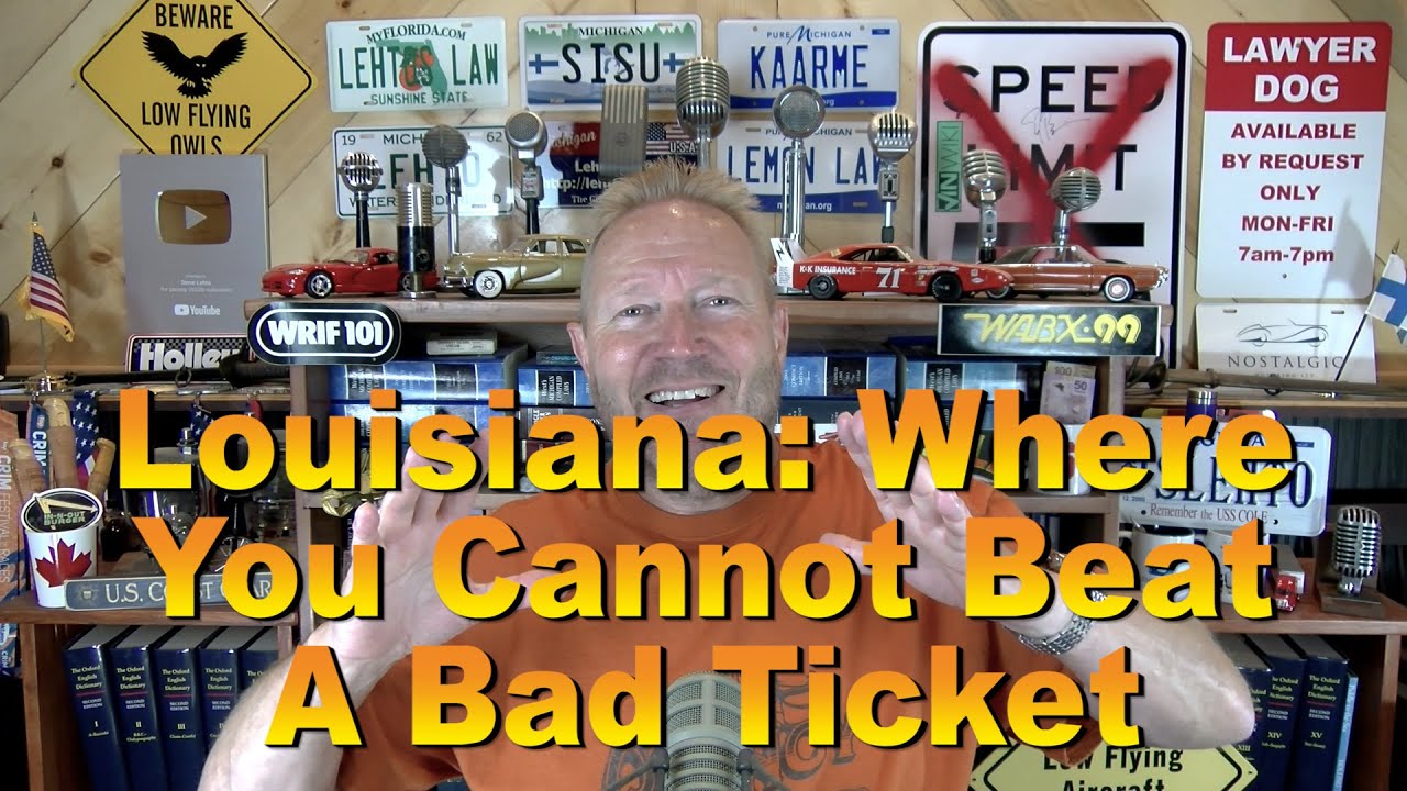 Louisiana - Where You Can't Beat a Bad Ticket