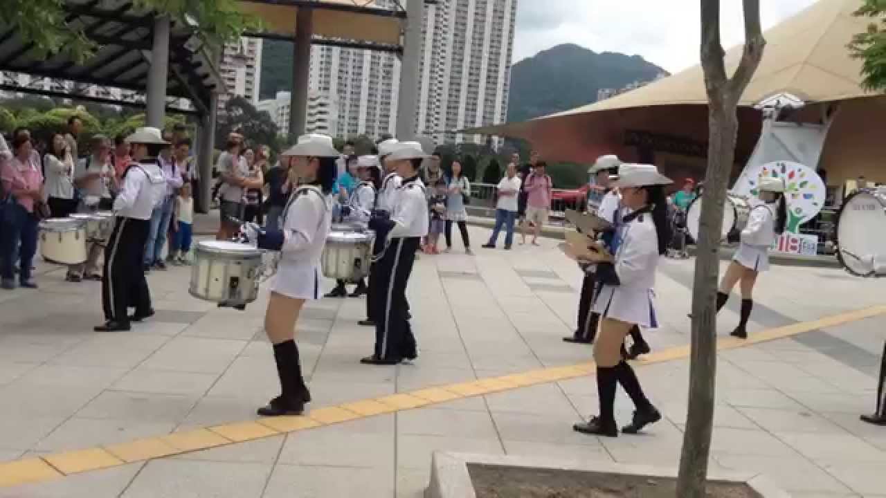 DRUM LINE CADENCE ~ OUR 18 DISTRICTS. HAPPY FIESTA # SHA TIN PARK ~ ( 3 )