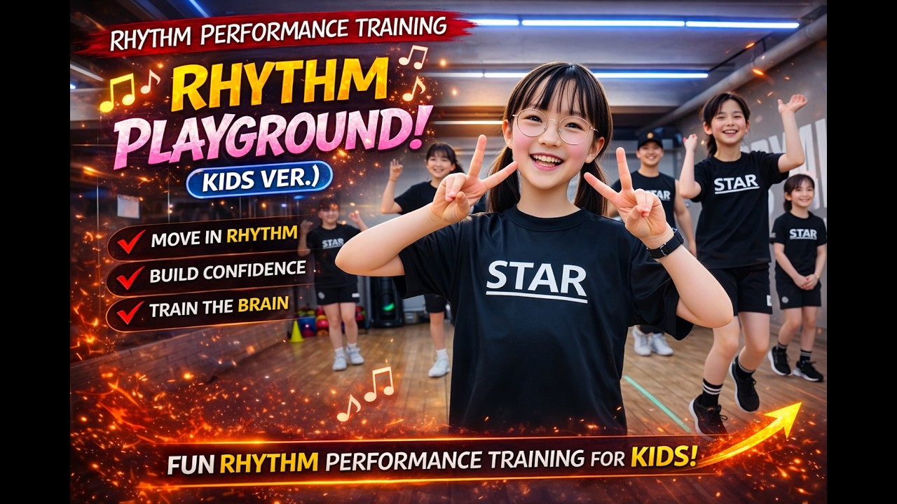 The Most Fun Rhythm Workout for Kids | Rhythm Playground