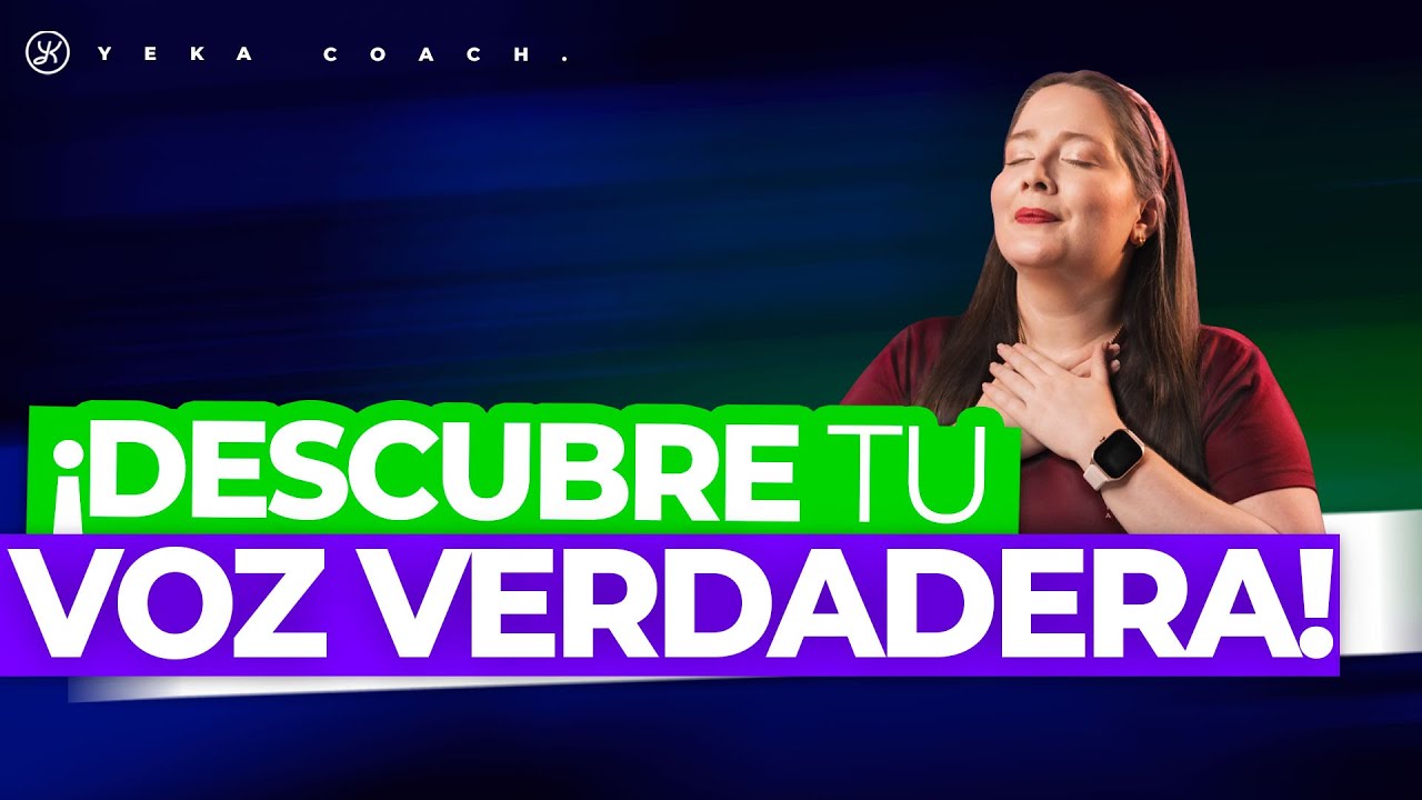 CÓMO ENCONTRAR MI VERDADERA VOZ PARA CANTAR | ENCUENTRA TU VOZ IDEAL | YEKA COACH