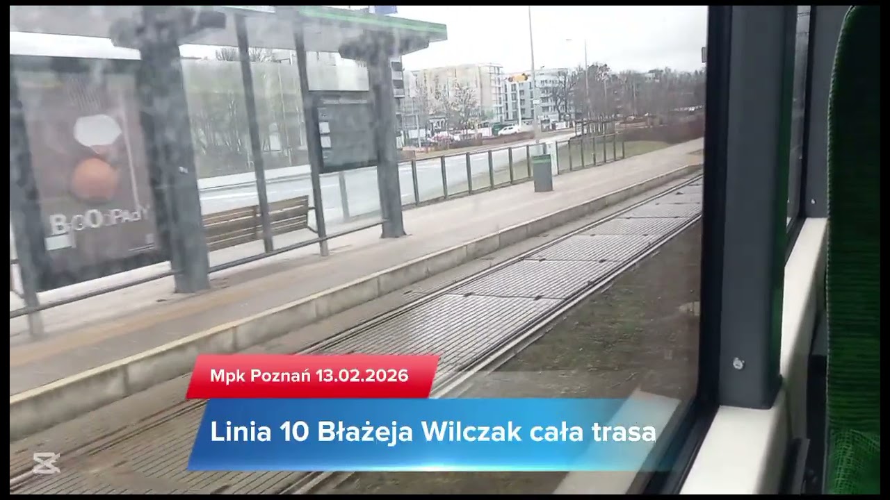 Linia 10 cała trasa Błażeja, Wilczak 13.02.2026