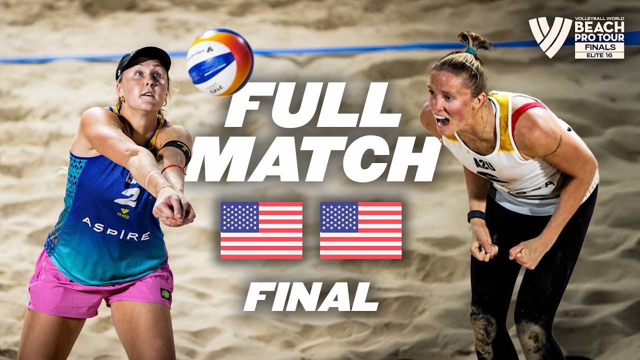 Gold Match 🏆 - Nuss/Kloth 🇺🇸 vs. Cannon/Kraft 🇺🇸 | Doha Finals - Full Match | Beach Pro Tour 2024