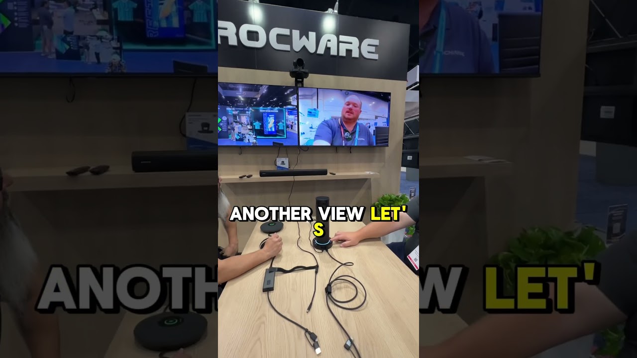 360&deg; AI-Powered Conference Cam?! | Rocware RC360 Pro at InfoComm 2025