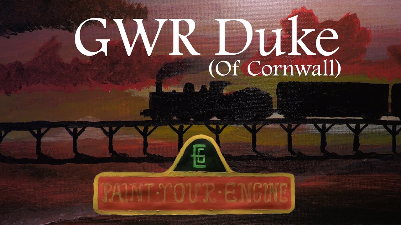 GWR Duke 4-4-0 (Paint Your Engine)