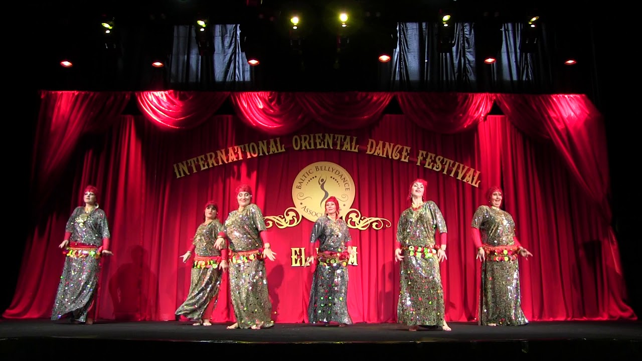 AMIRA studio,  Ghawazee dance,1st place Folk group in Festival El Hana 2019