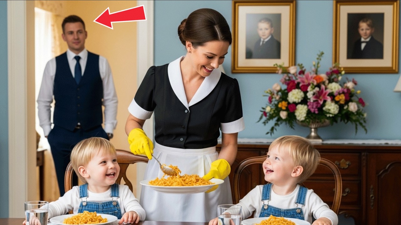 TỶ PHÚ GIẢ VỜ ĐI CÔNG TÁC NHƯNG PHÁT HIỆN — BẢO MẪU LÀM GÌ VỚI CÁC CON ÔNG