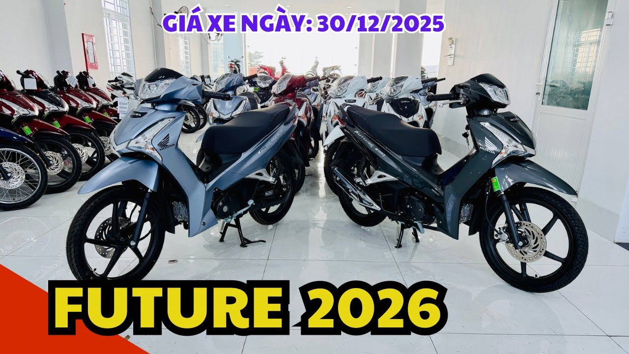 Future 2026 đầy đủ chi tiết, hỗ trợ giá cuối năm 2025. Quay số trúng xe tại xe máy hoà đức.